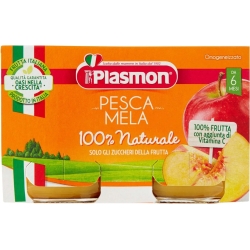 Homogenized Apple Peach with 2 jars 104 g