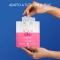 aqua glow flash mask - illuminating fabric mask