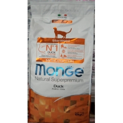 Sterilised Monoprotein - Cat Food with Duck 10 Kg