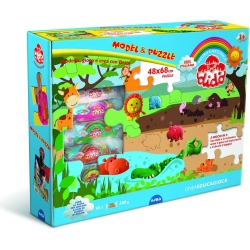 Momo in the enchanted forest - modeling clay