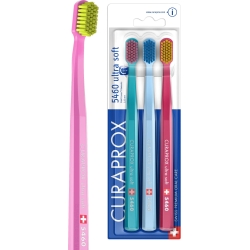 CS 5460 Ultra-soft trio - 3 ultra soft toothbrushes - assorted colors