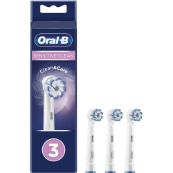 Sensitive clean - 3 replacement heads for electric toothbrush