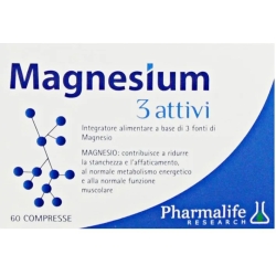 Magnesium 3 Attivi - supplement for tiredness and fatigue 60 tablets