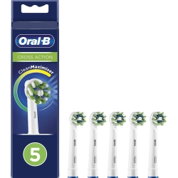 Crossaction - 5 replacement Electric Toothbrush Heads