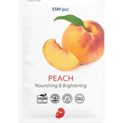 Vegan sheet mask Peach - korean Face Mask