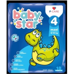 Maxi - 18 Diapers 8-18 Kg Size 4