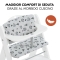 Alpha+ - Wooden Highchair - White