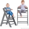 Alpha+ - Wooden Highchair - White
