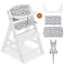 Alpha+ - Wooden Highchair - White