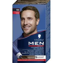 Men perfect - hair dye gel n. 50 natural light brown