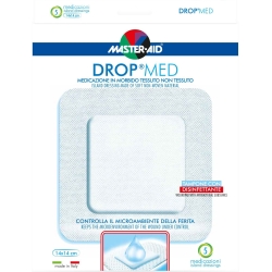 Drop Med - 5 Soft Non-Woven Fabric Dressings 14X14 Cm