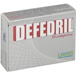 Supplement Immunostimulant Defedril  For Influeza 20 Tablets