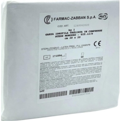 Tablets No Sterile Hydrophilic Of Garza 12/8 20 X 20 Cm 1 Kg