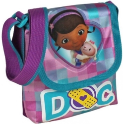 Girls Kids Handbag with shoulder strap and flap Dr. Plush