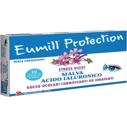 Eye Drops Eumill Protection Moisturizing Visual Stress 10 Vials 0,5 gr