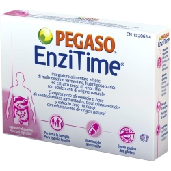 enzitime - digestive health supplement 24 chewable tablets