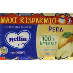 baby food pear 6 jars of 100 g