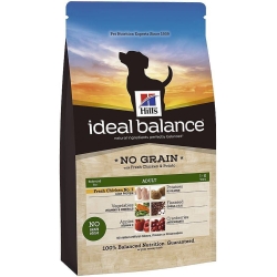 ideal balance no grain - dry dog food with chicken & potatoes kg.12