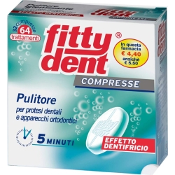 Fittydent - 32 tablets for orthodontic hygiene