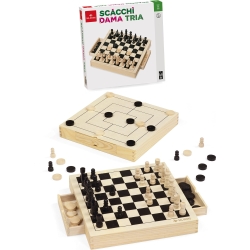 Chess Board Game Checkers Tria