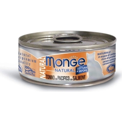 Natural Pacific Tuna and Salmon - cats wet food 1cans of 80 g