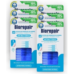 40 antibacterial pipe cleaners in fine rubber for tight spaces