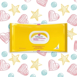 Salviette detergenti delicate - Delicate cleansing wipes 72 pieces