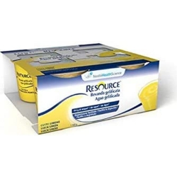 resource aqua+ lemon - gelifted water 4x125 g