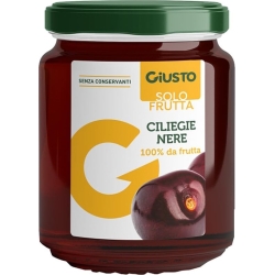 Solo Frutta - Black cherry jam 284 g