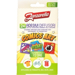 Comics Art - 24 anti-mosquitoes Stickers Diffuser With Essential Oils