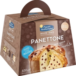 Panettone With Chocolate Drops Gluten and Lactose Free 650G