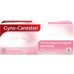 Gyno-canesten 100 Mg - Medication for cystitis 12 Vaginal Tablets