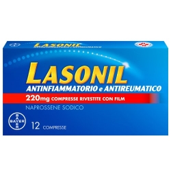 Lasonil 220 mg - anti-inflammatory and anti-rheumatic 12 coated tablets