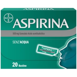 Aspirin 500 mg - granules anti-inflammatory - 20 bags