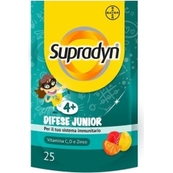 supradyn difese junior food supplement 25 gummy candy