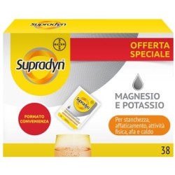 Supradyn magnesio e potassio magnesium and potassium supplement 38 sachets