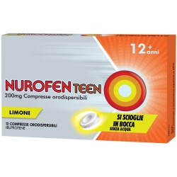 NurofenTeen 200 mg - anti-inflammatory analgesic 12 lemon orodispersible tablets