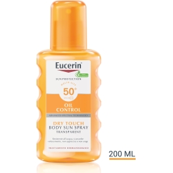 Oil Control Dry Touch SPF50+ Body Sun Spray Trasparent 200 Ml