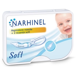 narhinel - soft nasal aspirator for ear infections and sinusitis