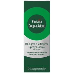 Double Action 5 mg + 6mg - nasal decongestant spray 10 ml