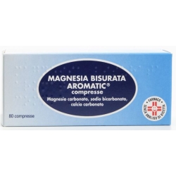 Magnesia Bisurata Aromatic - counteracts the acidity of the stomach 80 tablets