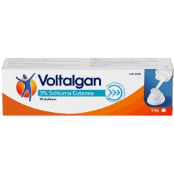 Voltalgan 3% - skin foam for joint and muscle pain - 50 g
