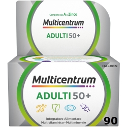 Adulti 50+ vitamins and minerals supplement 90 tablets