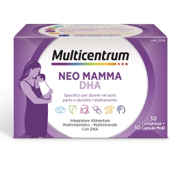 Neo Mamma Dha - Breastfeeding Supplement 30 Tablets + 30 Softgels