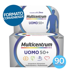 Men's 50+ - Vitamin & Mineral Supplement 3 Bottles Of 30 Tablets