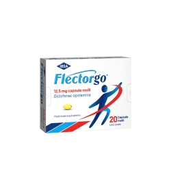 Flectorgo 12,5 mg - 20 soft capsules for pain and inflammation