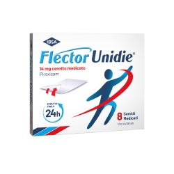 Flector Unidie 14 mg - 8 medicated pain relief plasters