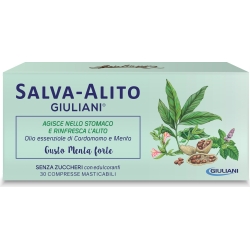 Save-breath mint against halitosis supplement - 30 chewable tablets