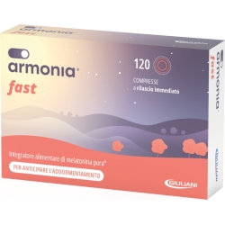Harmony Fast 1 mg Melatonin supplement - 120 tablets