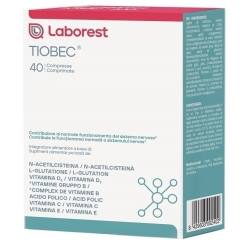 Tiobec - Nervous System Health Supplement 40 Tablets